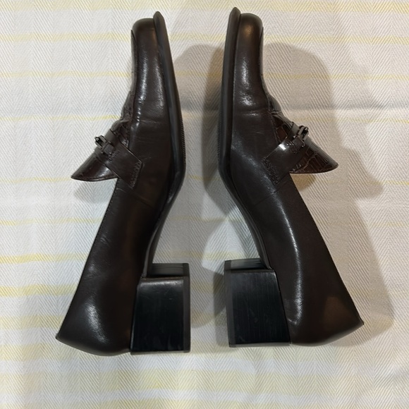 Bandolino JAMRY Chocolate Brown Loafers, size 7M, EUC - Picture 3 of 6